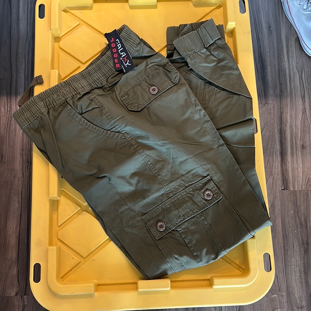 NWT green jogger